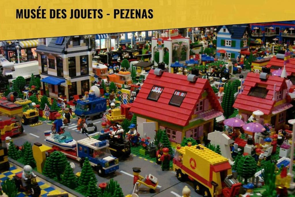 Le Moliere - Enigme Et Sauna Apartment Pezenas Ngoại thất bức ảnh